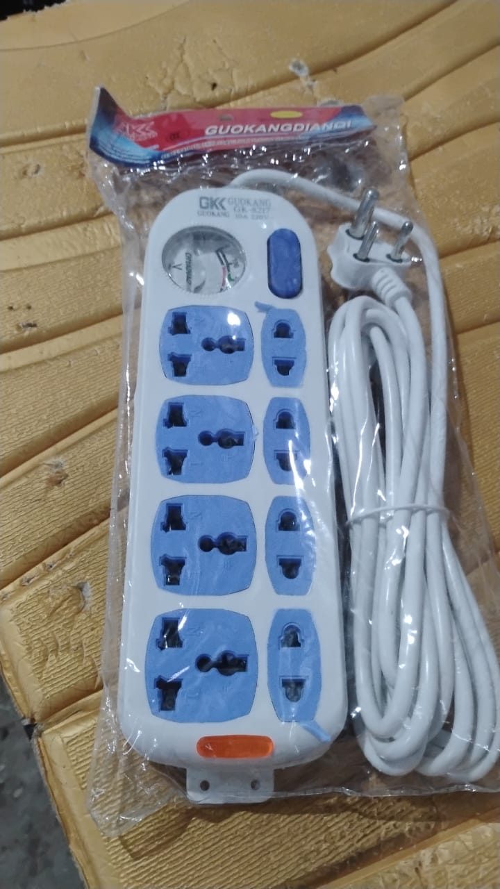 Heavy Duty Multi 8 Socket Extension Board (1 Pc) Heavy Duty Multi 8 Socket Extension Board (1 Pc)